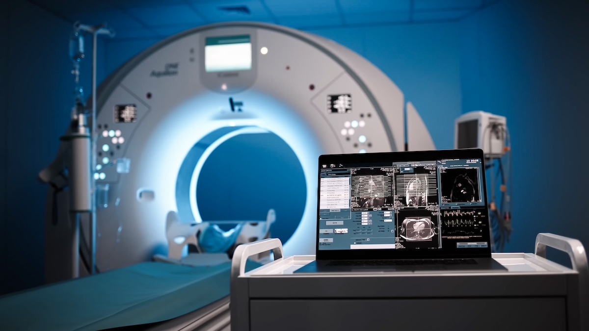 Road Reinforcement Grid with Construction Site | Reedy Chemical Foam A screen displaying ct or mri scan images against the backdrop of modern medical equipment the concept of cutting-edge technologies and precise diagnostics in the field of medicine and healthcare