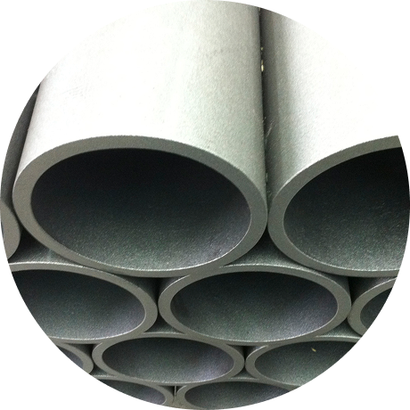 Vector 5-pipe | Reedy Chemical Foam Stack of gray metal pipes, hollow circular tubes arranged in a bundle.
